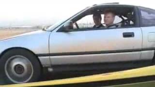 Honda CRX vs  Lamborghini Murcielago   MischiefTV Video