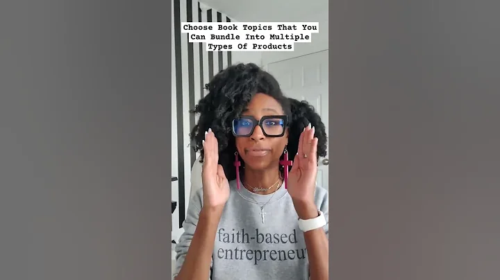 Choose book topics you can bundle. #writing #shorts