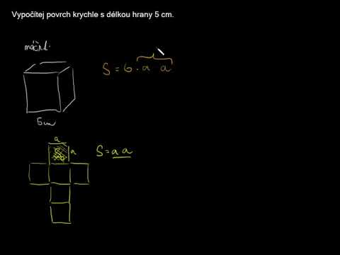 Video: Jak Vypočítat Plochu Krychle