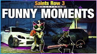 FUNNIEST MOMENTS in Saints Row The Third Remastered!