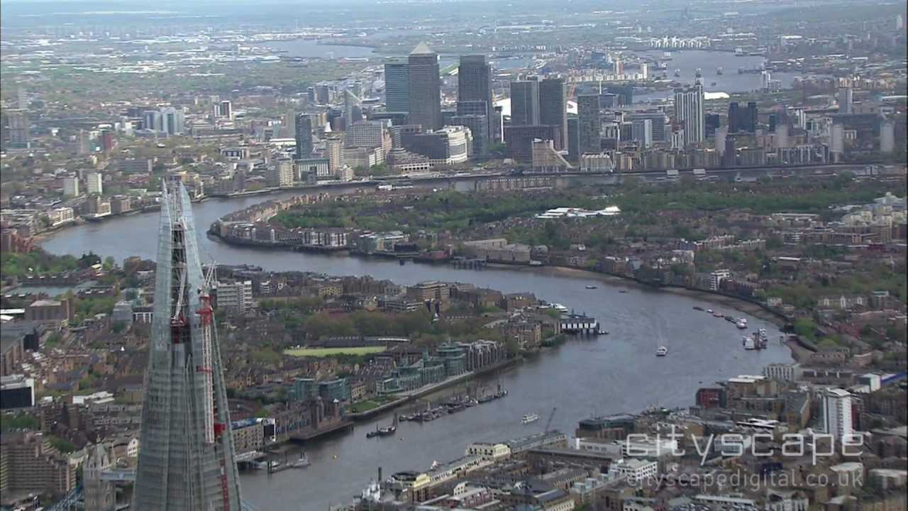 The Shard - Aerial HD Footage Compilation