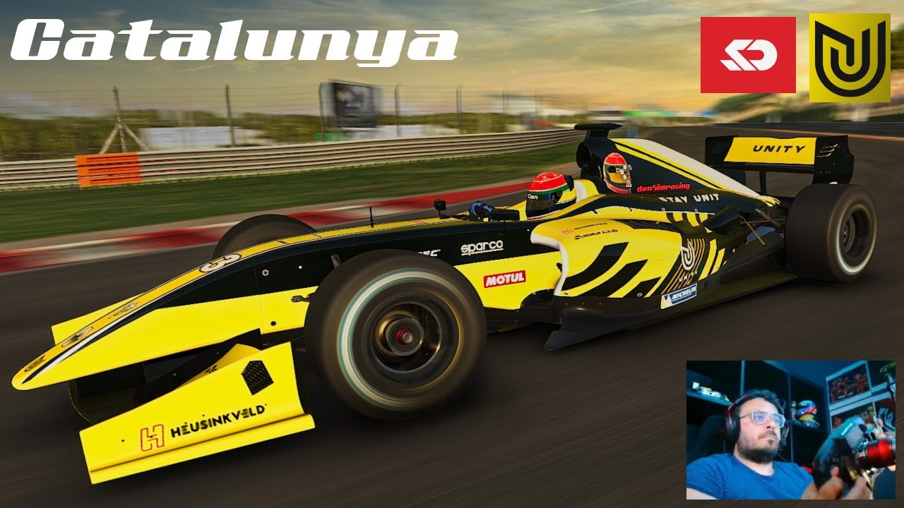 [EN/FR] iRacing : Race // Formula Renault 3.5 @ Barcelona - YouTube