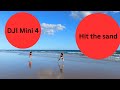 DJI Mini 4 Pro врезается в землю и потом ...