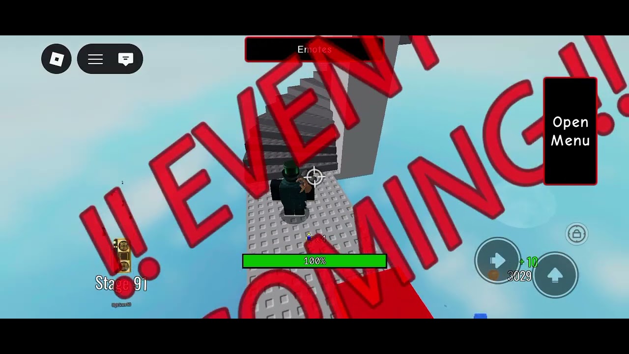 Exactly what It sounds like (be chased by random stuff in an obby)