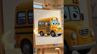 b for bus #nurseryrhymes #learnwithfun #kidseducation