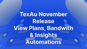 TexAu November Release Proxy Bandwidth, Insights Automation - TexAu | Data Enrichment Platform