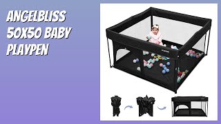 REVIEW (2026): ANGELBLISS 50x50 Baby Playpen. Features
