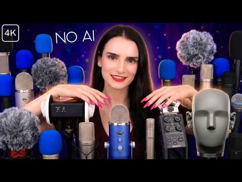 ASMR Tapping & Scratching MADNESS 🔥 45 DIFFERENT Mics , Items & Nails ⚠️ INSTANT SLEEP ⚠️ No Talking