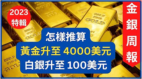 [金银周报 2023特辑] 怎样推算黄金到 4000美元, 白银到 100美元? 分析黄金白银进入牛市的条件, 现在是股灾第几阶段? [#黄金 #白银 #黄金分析 #金价分析 #白银分析 #黄金价挌] - 天天要闻