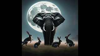 The Hare And The Elephant King/kids stories/moral stories/panchatantra tales.