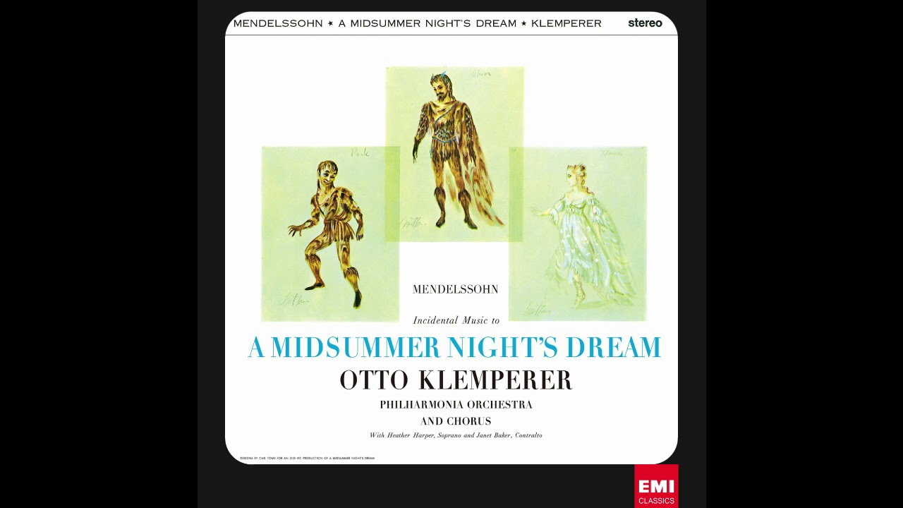 Mendelssohn Incidental Music To A Midsummer Night's Dream – (1960
