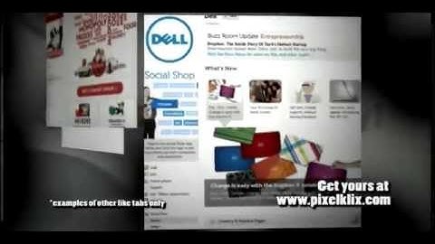 Create facebook like tab using PixelKlix Like Tabs