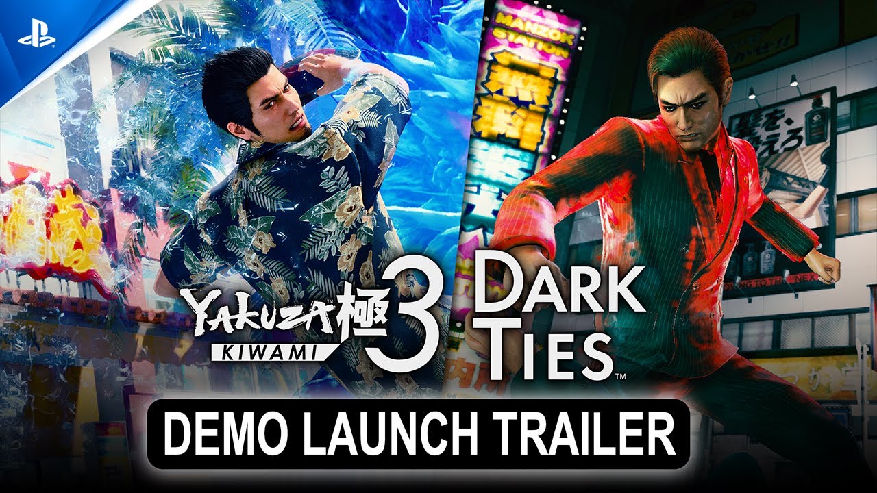 Yakuza Kiwami 3 & Dark Ties - Demo Launch Trailer | PS5 Games