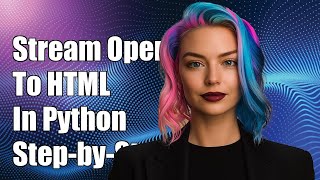 How to Stream OpenCV Frames to HTML in Python: A Step-by-Step Guide