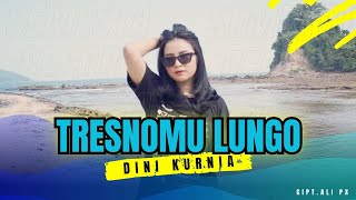 DJ TRESNOMU LUNGO - DINI KURNIA  Terbaru 2023 // dj full bass ( M/V)