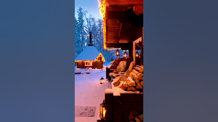🇫🇮 Finland📍Arctic cabins in Saariselska, #shorts #travel #tips #finland #snowfall #winter #enjoy