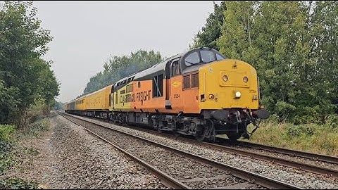 Colas Rail Freight 37524 + 9714, 43274 + 43277, Class 221, Class 197, 4 Car 158 & 6 Car 158