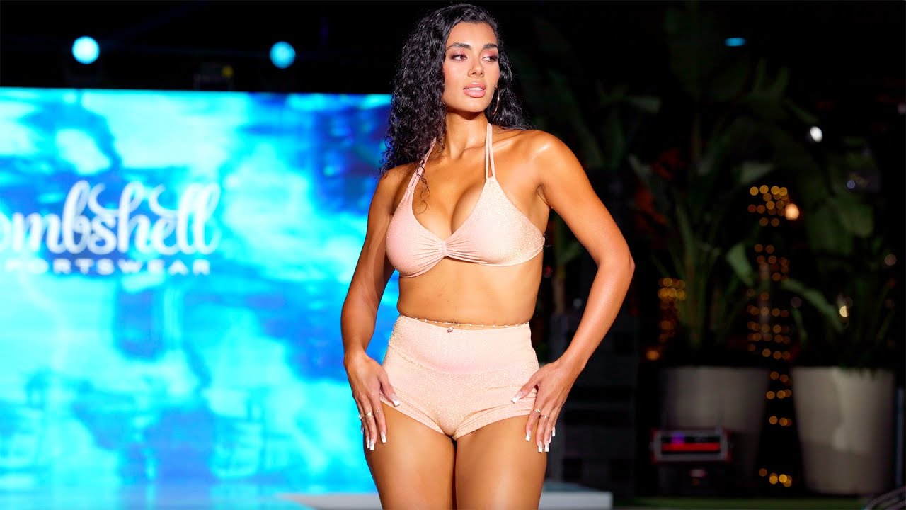 Sirena Marie Marquez Shines in 4K UHD Slow-Mo | Bombshell Sportswear Runway at Miami Swim Week 2025