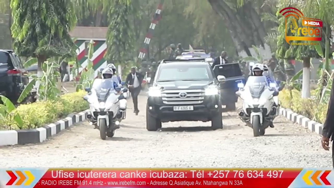 S.E Evariste NDAYISHIMIYE uko yakiriwe n'Igisirikare co muri ISCAM