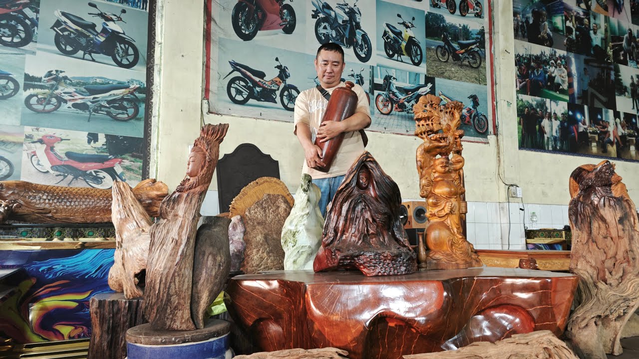 xả lỗ đồ gỗ mỹ nghệ Vinh Cao Nguyên buộc phải bán hết vì lý do này..xem thêm