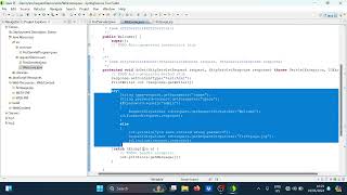 Advance java lab5: login Form (successfully run)