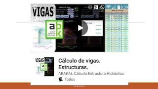 Uso de la app: Calculo de estructuras - ABAKAL screenshot 2