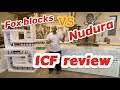 ICF Review!  Fox Blocks vs Nudura?