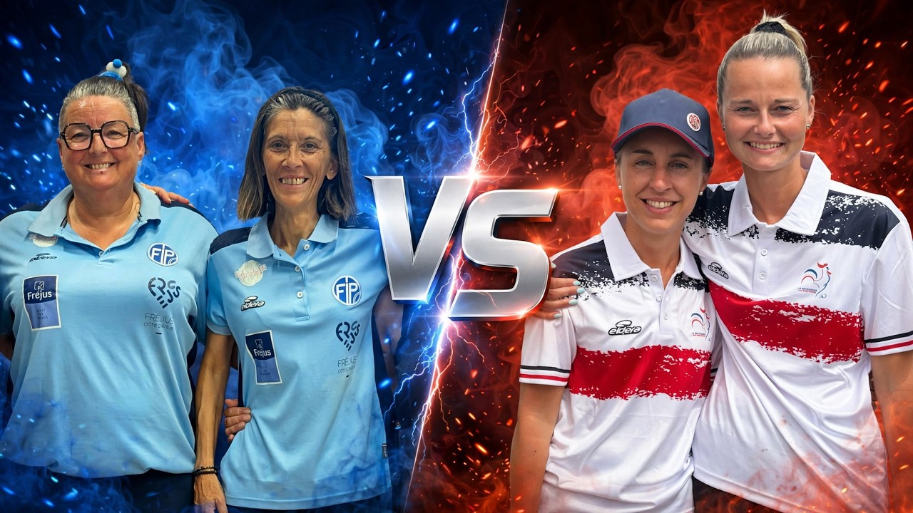 Miniature : 🔴 Direct - Championnat de France Doublette Féminin - QUART