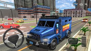Zırhlı Araçlarla Para Taşıma  - Bank Cash Transit 3D - Android Gameplay FHD screenshot 1
