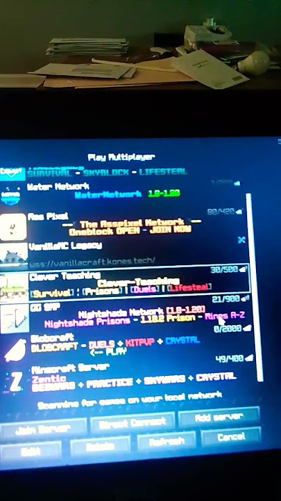 ALL MY EAGLERCRAFT SERVERS #minecraft
