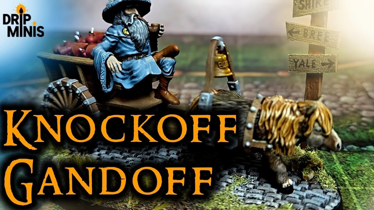 Это не Гэндальф... Простое приключение в живописи