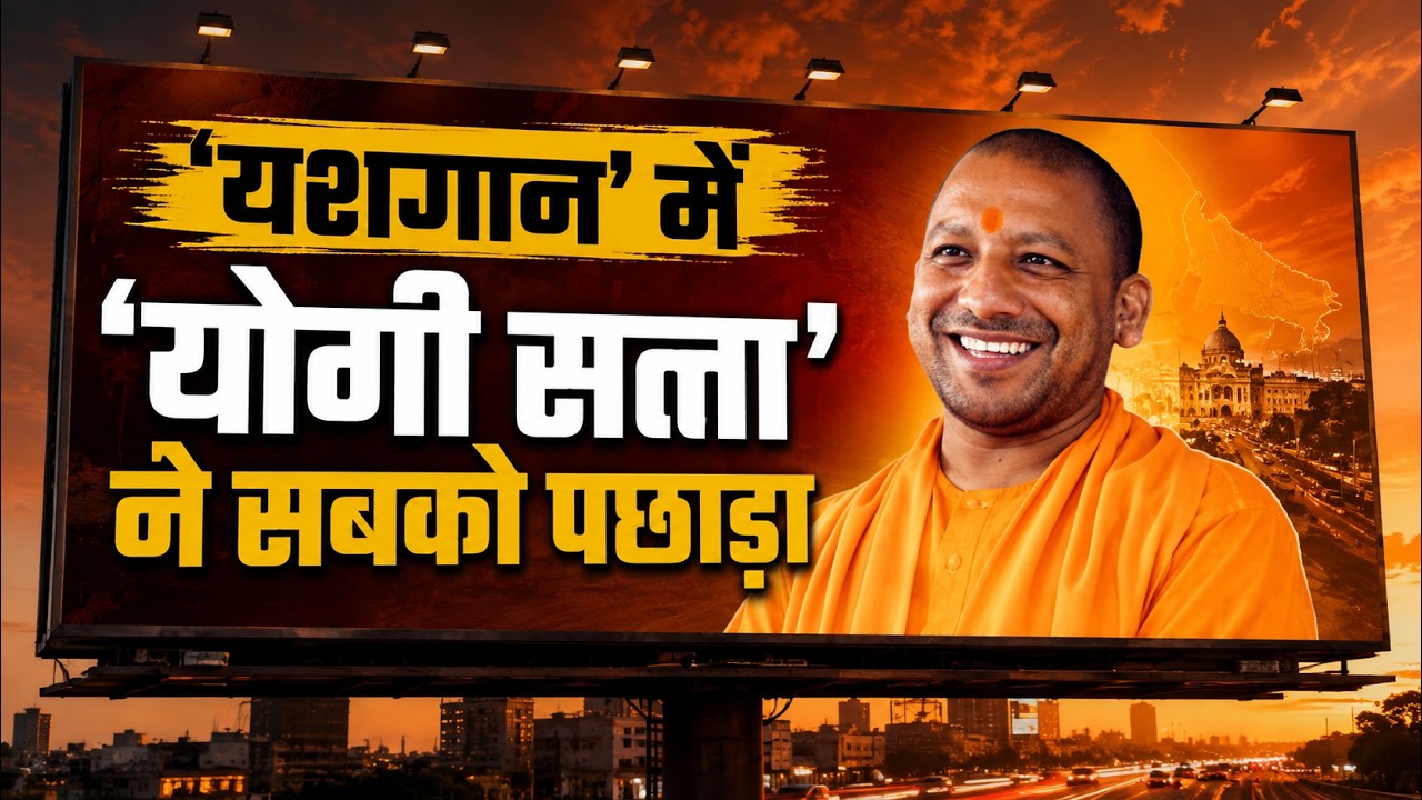 "यशगान" में "योगी सत्ता" ने सबको पछाड़ा