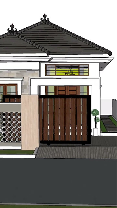 Rumah minimalis - 6x10 meter