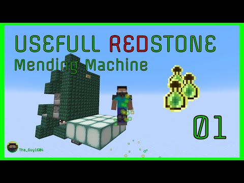 The Mending Machine - Usefull Redstone 01