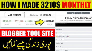 How I Made $3210 with a Free Scripted Tool Website - Get it Now and Start Online Earning