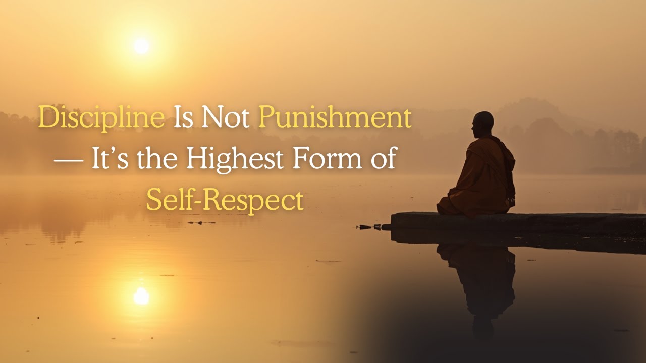 Discipline Is Not Punishment — It’s the Highest Form of Self-Respect | Monk’s Life Lessons