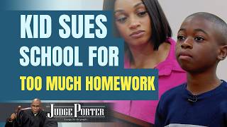 Kid Sues School Over Too Much Homework.