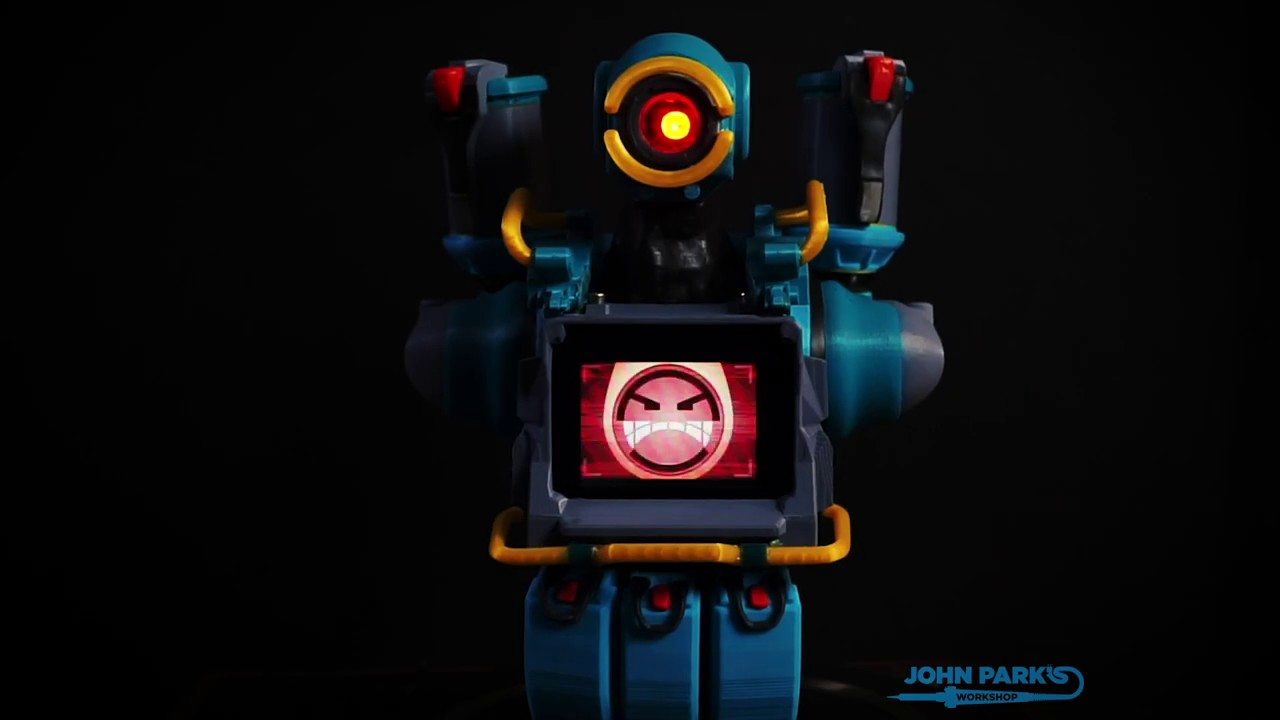 Apex Legends Pathfinder 3D Printed robot turntable @johnedgarpark @sugru @adafruit 