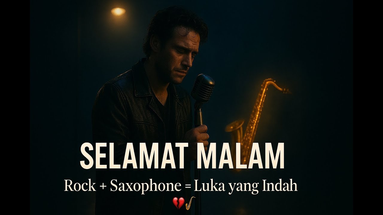 “Selamat Malam” — Versi Rock Elegan yang Bikin Jiwa Tenang Tapi Hati Berdarah 💔 (Evie Tamala Cover)