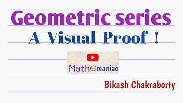 A visual proof of a geometric series
