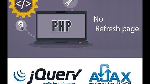 ajax jquery php without refresh page part 11