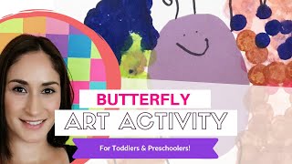 BUTTERFLY Craft for Kids | DIY Crafts Toddlers | Spring Crafts for Toddlers and Preschoolers