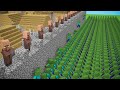 HOW to PLAY as a ZOMBIE in Minecraft ? Zombie Apocalypse vs Village! CHALLENGE / Animation