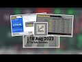 What Happened in the Stock Market Today? - Aug 18, 2023