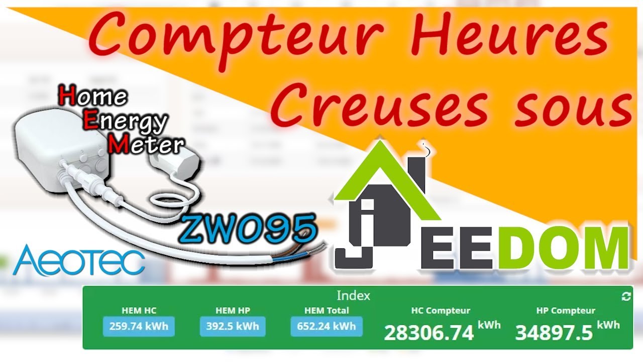 Comment créer un compteur 📊 Heures Creuses avec Jeedom ⚡ - YouTube