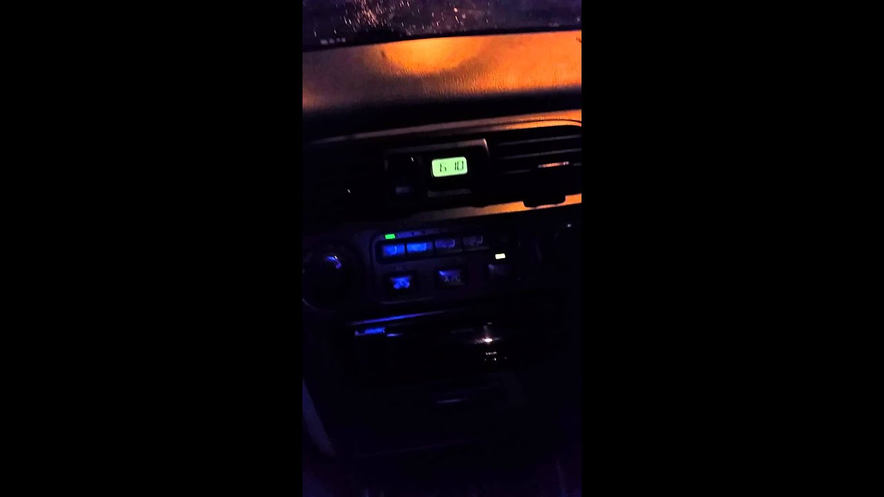 Honda Accord Flickering Dash Lights