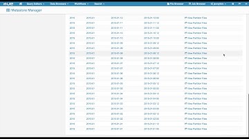 Filter, Sort and Browse Hive Partitions with Hue’s Metastore