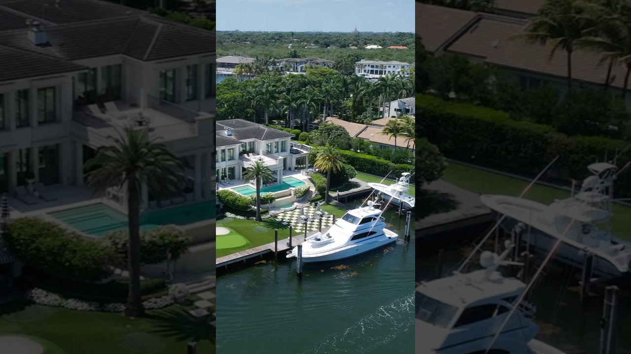 $100,000 just to get past the gate. No, really! #miamiluxuryrealestate