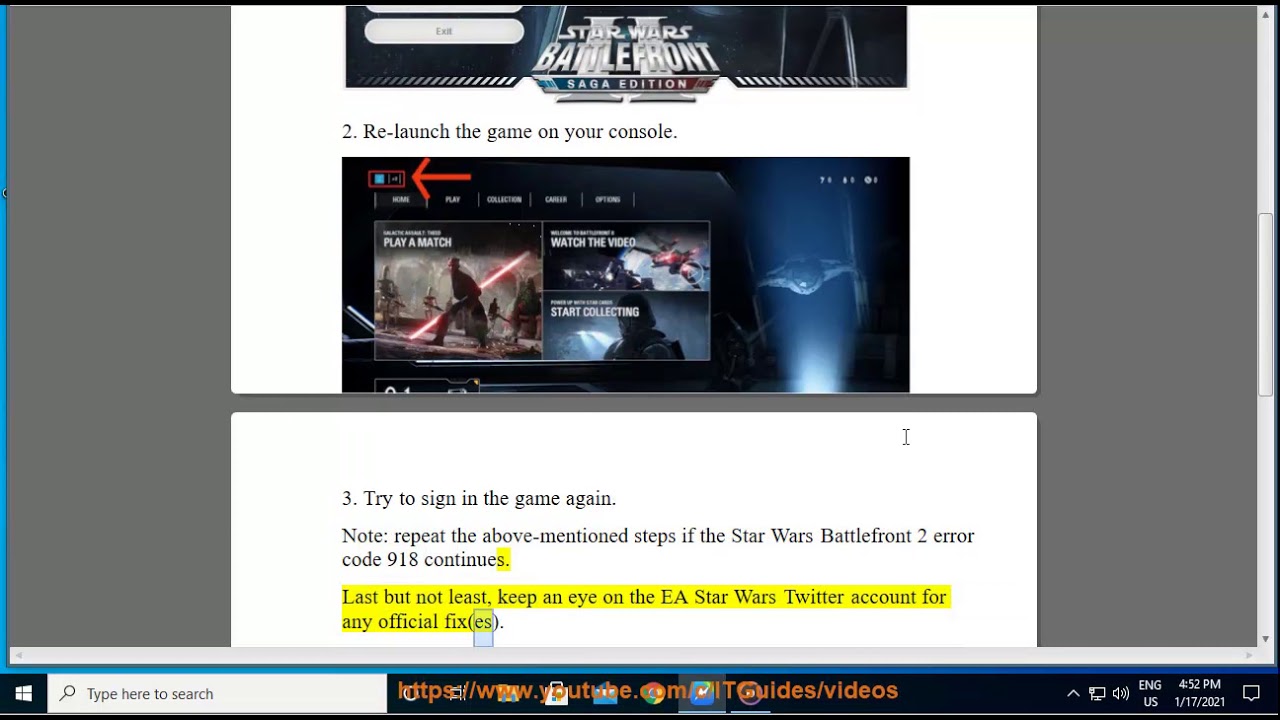 How to Fix / Solve: Star Wars Battlefront 2 Error Code 327 - SarkariResult