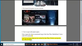 Fix Star Wars Battlefront 2 error code 918 on PS5/4 or Windows